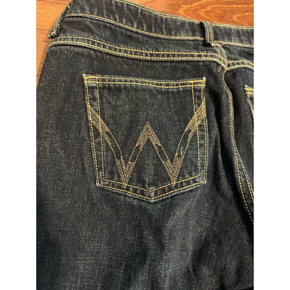 Wranglers Women’s Cash No Gap Waistband Jeans Relaxed Fit Boot Cut Size 7/8 - Picture 10 of 12